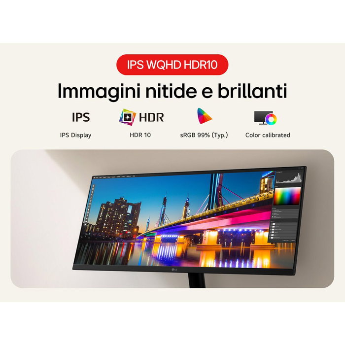 LG Electronics Écran incurvé 34'' WQHD 34U650A-B LG Electronics Écran incurvé 34'' WQHD 34U650A-B