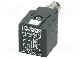 PHOENIX CONTACT Adaptateur M12 mâle avec diode LED
