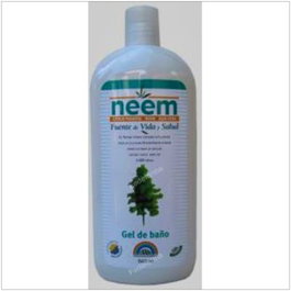 MARCRIS Gel Douche au Neem 500 ml - Antifongique et Antibactérien, Protection des Peaux Sensibles