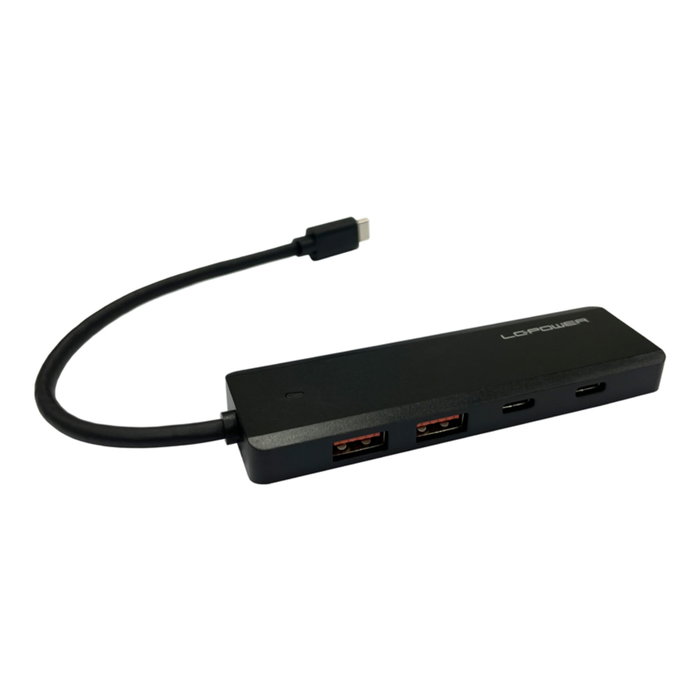 LC-Power LC-HUB-U3-4-c Hub USB-C 10 Gb/s (2x USB-A, 2x USB-C)