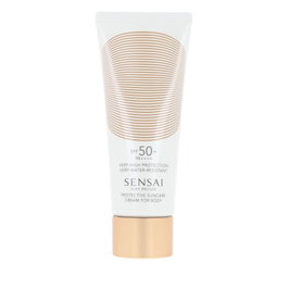 Sensai Crème solaire protectrice pour le corps Silky Bronze SPF50+ Anti-âge 150 ml