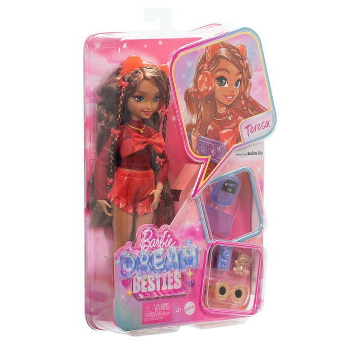 Barbie Équipe de Rêve Teresa - Poupée et accessoires jeux vidéo