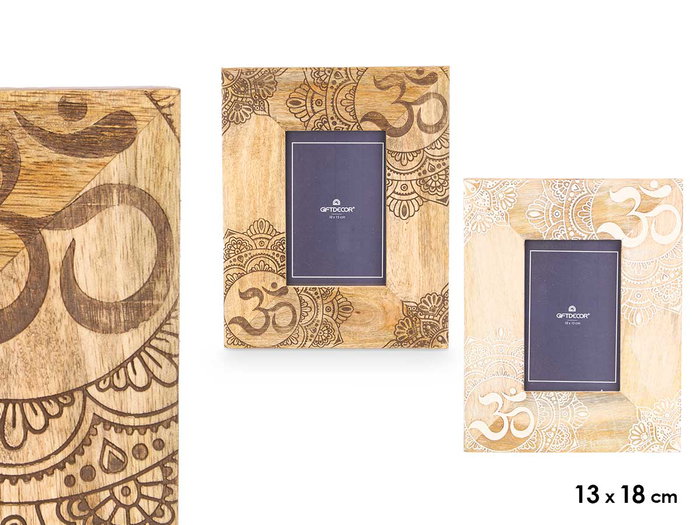 GIFTDECOR Lot de 6 cadres photo 10 x 15 cm Blanco-Natural GIFTDECOR Lot de 6 cadres photo 10 x 15 cm Blanco-Natural