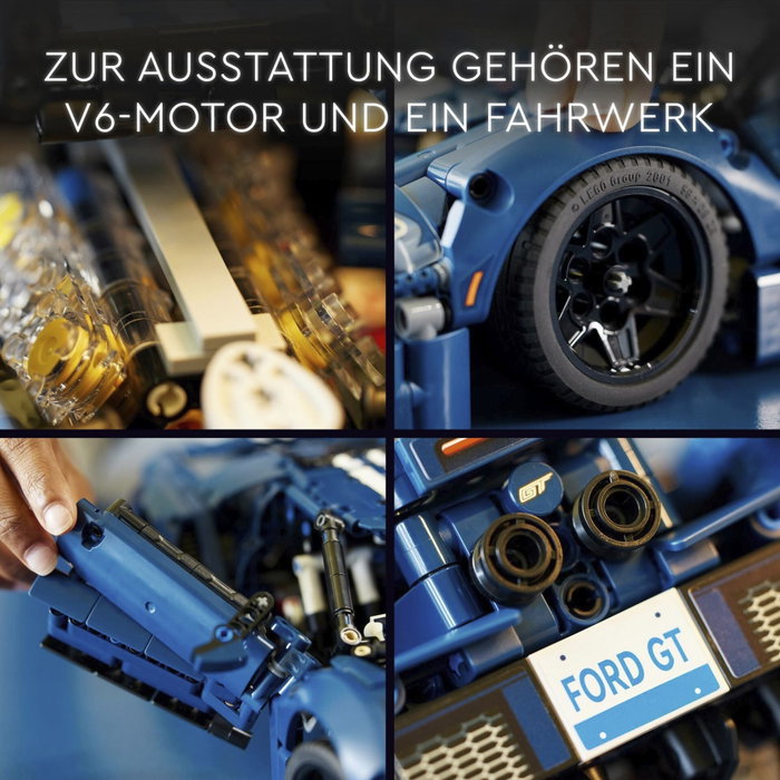 LEGO Technic 42154 Ford GT 2022 Maquette de Voiture Échelle 1:12