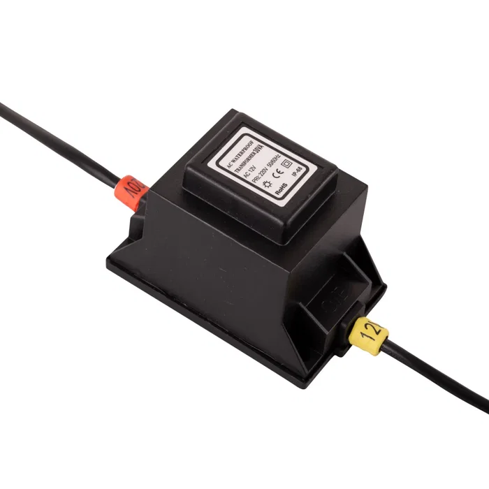 BX3 Light Transformateur LED 30W AC 230V/12V IP68 Sumergible BX3-21900030WIP68 - Alimentation pour Eclairage LED Basse Tension Exterieur et Aquatique