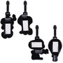 PEERS HARDY - Set de 4 étiquettes pour bagage Snoopy Peanuts en silicone de haute qualité, durables et résistantes