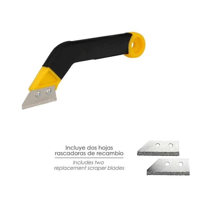 WOLFPACK LINEA PROFESIONAL Grattoir pour joints avec 3 lames