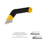 WOLFPACK LINEA PROFESIONAL Grattoir pour joints avec 3 lames