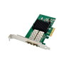 MicroConnect Carte réseau PCIe Intel I350 DUAL 1GbE SFP pour serveur - Contrôleur Intel I350 AM2, Ethernet Gigabit double port, sans pont