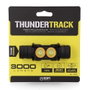 Edm Lampe frontale LED Thunder Track 3000 lm rechargeable, 5 modes, IP44, avec batterie lithium 2600 mAh