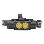 Edm Lampe frontale LED Thunder Track 3000 lm rechargeable, 5 modes, IP44, avec batterie lithium 2600 mAh