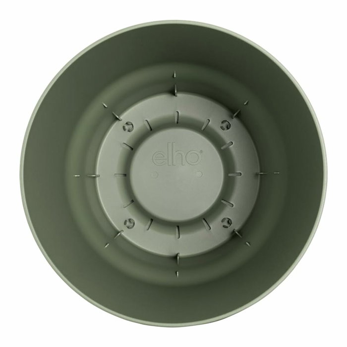 Elho Pot de fleurs rond Greenville Vert Ø 55 cm