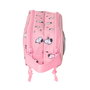 Trousse Fourre-Tout Double Snoopy Rose 21 x 8 x 6 cm 3D