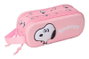 Safta Portatodo double 3D Snoopy 3D - Boîte à trésors et rangement, motif Snoopy 3D, dimensions 21x8x6 cm, âge recommandé 3 ans