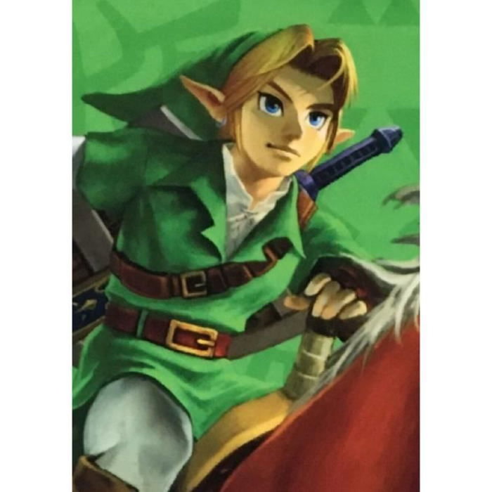 Zelda Plaid Sherpa Link et Epona 100 x 150 cm Zelda Plaid Sherpa Link et Epona 100 x 150 cm