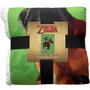 Zelda Plaid Sherpa Link et Epona 100 x 150 cm