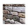 Atmosphera Sticker imitation mur marron 30 x 30 cm, pack de 2