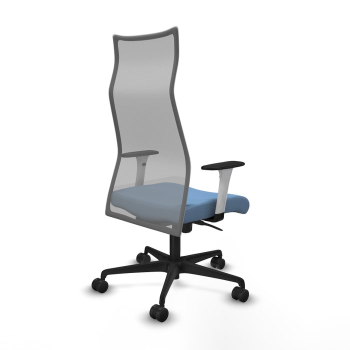 Piqueras y Crespo Chaise de Bureau Albacete Bleu ciel et Gris Piqueras y Crespo Chaise de Bureau Albacete Bleu ciel et Gris