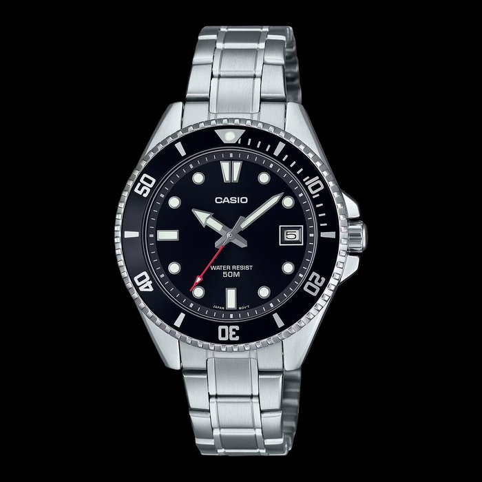 Montre Homme Casio MDV-10D-1A1VDF Argenté (Ø 38,5 mm)
