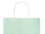 PINCELLO Sac en papier vert menta mini 18x24cm