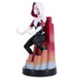 EXQUISITE GAMING Cable Guy Support de Téléphone Spider Gwen Marvel Spiderman - Compatible PS5, Xbox Series, iPhone, 20 cm