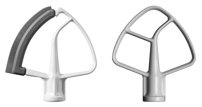 Kitchenaid 5KSM175 - Robot Artisan Platinum - Robot pâtissier 4,8 L avec bol inox, moteur à transmission directe et 6 accessoires inclus