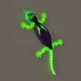Spin Master Gecko HEX BOTS - Jouet robot lézard télécommandé qui rampe, grimpe aux murs et brille dans le noir - Avec télécommande et câble USB