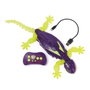 Spin Master Gecko HEX BOTS - Jouet robot lézard télécommandé qui rampe, grimpe aux murs et brille dans le noir - Avec télécommande et câble USB