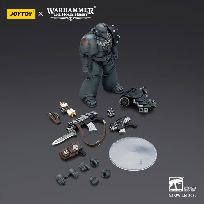 Joy Toy (CN) Warhammer The Horus Heresy figurine Space Wolves MKVI Tactical Legionary 12 cm Joy Toy (CN) Warhammer The Horus Heresy figurine Space Wolves MKVI Tactical Legionary 12 cm