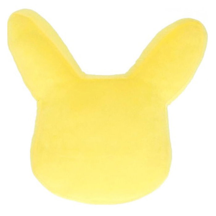 NINTENDO Coussin 3D Pikachu Pokémon 35x38x8 cm en Polyester avec Toucher Pêche - Accessoire Déco NINTENDO Coussin 3D Pikachu Pokémon 35x38x8 cm en Polyester avec Toucher Pêche - Accessoire Déco