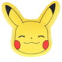 NINTENDO Coussin 3D Pikachu Pokémon 35x38x8 cm en Polyester avec Toucher Pêche - Accessoire Déco
