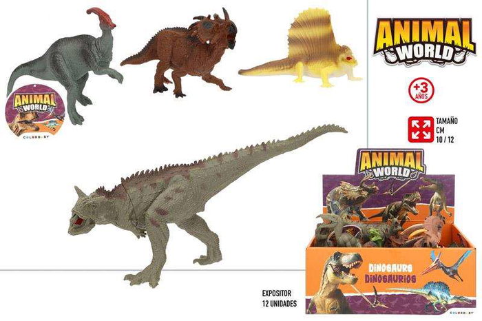 Color Baby Figurine Dinosaure 12 cm - Modèles Assortis - Jouet Enfant 3 ans et plus