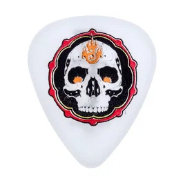 Dunlop Púas Alan Forbes Blackline Flame Skull 0,60 mm (pack de 36)