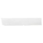 Brady B-427 Étiquettes Vinyle Auto-Pelliculables Blanc, 25,4 x 63,5 mm, Lot de 110 Pièces - Résistantes aux Solvants et Intempéries