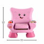 Fisher-Price Éveil Progressif Rires et Éveil - Chaise électronique rose