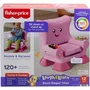 Fisher-Price JFF07 Fauteuil d'apprentissage électronique avec 120 chansons, sons et phrases, rose - Jouet d'éveil pour enfants à partir de 12 mois