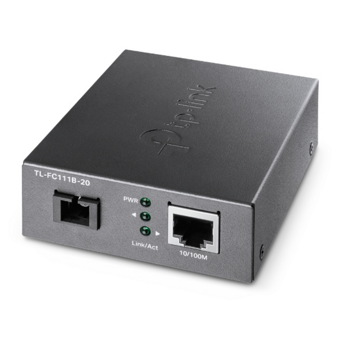TP-LINK Medienkonverter FC111B-20 / TL-FC111B-20 - Convertisseur de média Ethernet 10/100/1000M en noir TP-LINK Medienkonverter FC111B-20 / TL-FC111B-20 - Convertisseur de média Ethernet 10/100/1000M en noir