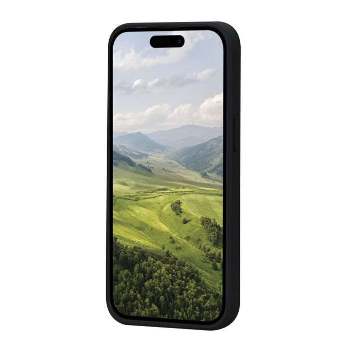 dbramante1928 Coque de protection Nuuk pour iPhone 15 Pro - Recyclée - Noir