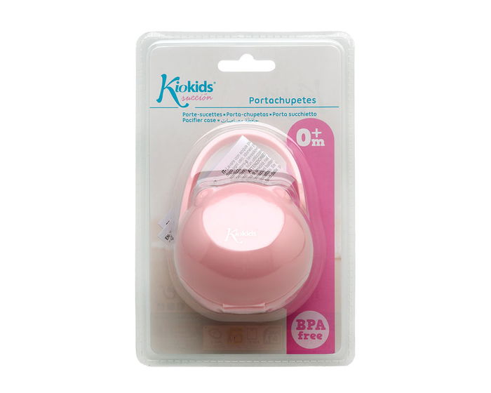 KioKids Porte-tétine avec Crochet Rose, pour Tétines, Capacité 1 Pièce, Hygiénique, Sécurisé, Lavable au Lave-vaisselle, à Partir de 0 Mois KioKids Porte-tétine avec Crochet Rose, pour Tétines, Capacité 1 Pièce, Hygiénique, Sécurisé, Lavable au Lave-vaisselle, à Partir de 0 Mois