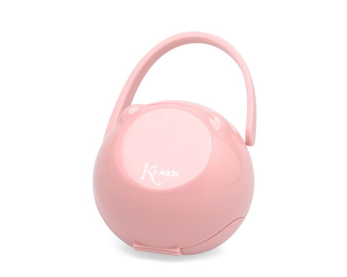 KioKids Porte-tétine avec Crochet Rose, pour Tétines, Capacité 1 Pièce, Hygiénique, Sécurisé, Lavable au Lave-vaisselle, à Partir de 0 Mois KioKids Porte-tétine avec Crochet Rose, pour Tétines, Capacité 1 Pièce, Hygiénique, Sécurisé, Lavable au Lave-vaisselle, à Partir de 0 Mois