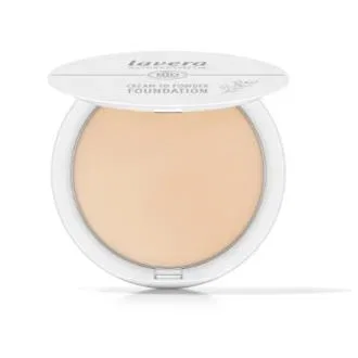 Lavera Fond de teint crème poudre 01 Light 10,5 g - Maquillage vegan pour tous types de peaux, couverture moyenne à intense, fini mat longue tenue Lavera Fond de teint crème poudre 01 Light 10,5 g - Maquillage vegan pour tous types de peaux, couverture moyenne à intense, fini mat longue tenue