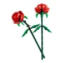 LEGO Botanicals 40460 Les Roses - Set de Fleurs Artificielles avec tiges réglables