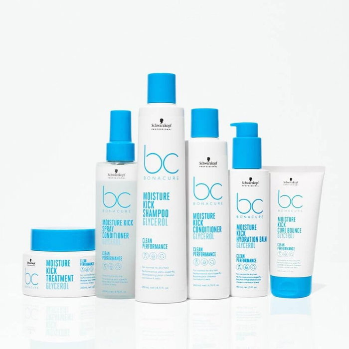 Schwarzkopf BC MOISTURE KICK 200 ml de soin hydratant après-shampooing après-shampooing sans silicone pour cheveux secs ou bouclés Schwarzkopf BC MOISTURE KICK 200 ml de soin hydratant après-shampooing après-shampooing sans silicone pour cheveux secs ou bouclés
