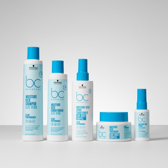 Schwarzkopf BC MOISTURE KICK 200 ml de soin hydratant après-shampooing après-shampooing sans silicone pour cheveux secs ou bouclés Schwarzkopf BC MOISTURE KICK 200 ml de soin hydratant après-shampooing après-shampooing sans silicone pour cheveux secs ou bouclés