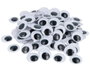 Innspiro 1000 yeux mobiles adhésifs blanc et noir 30mm