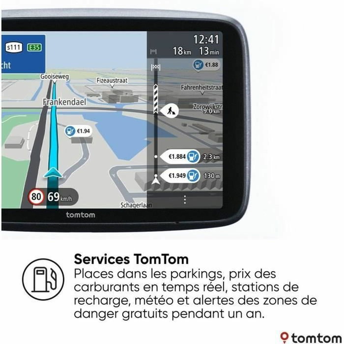 TomTom GO Superior 7 - GPS Voiture - Carte Monde
