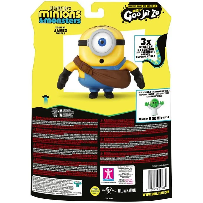 Minion Figurine James - Minions 3 - 13 cm