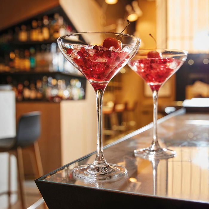 Caja 6 Copas Cocktail Krysta Martini Chef & Sommelier 21 cL