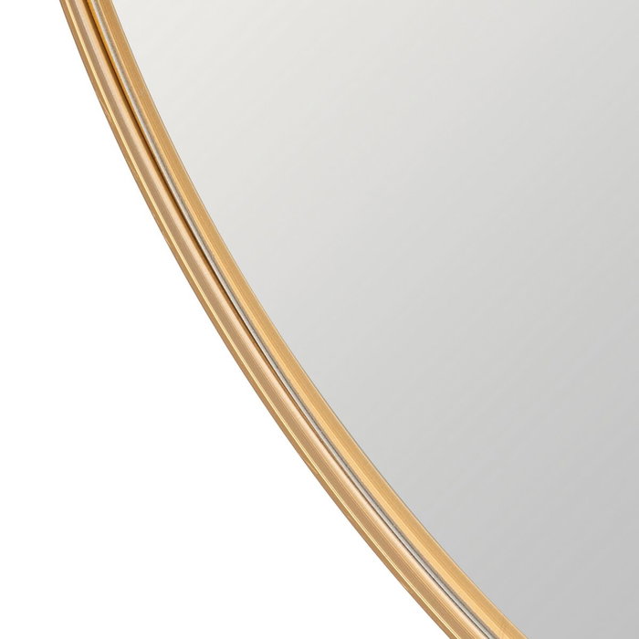 BigBuy Home Miroir mural Doré 60 x 4,2 x 60 cm