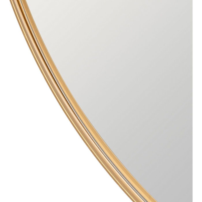 BigBuy Home Miroir mural Doré 60 x 4,2 x 60 cm